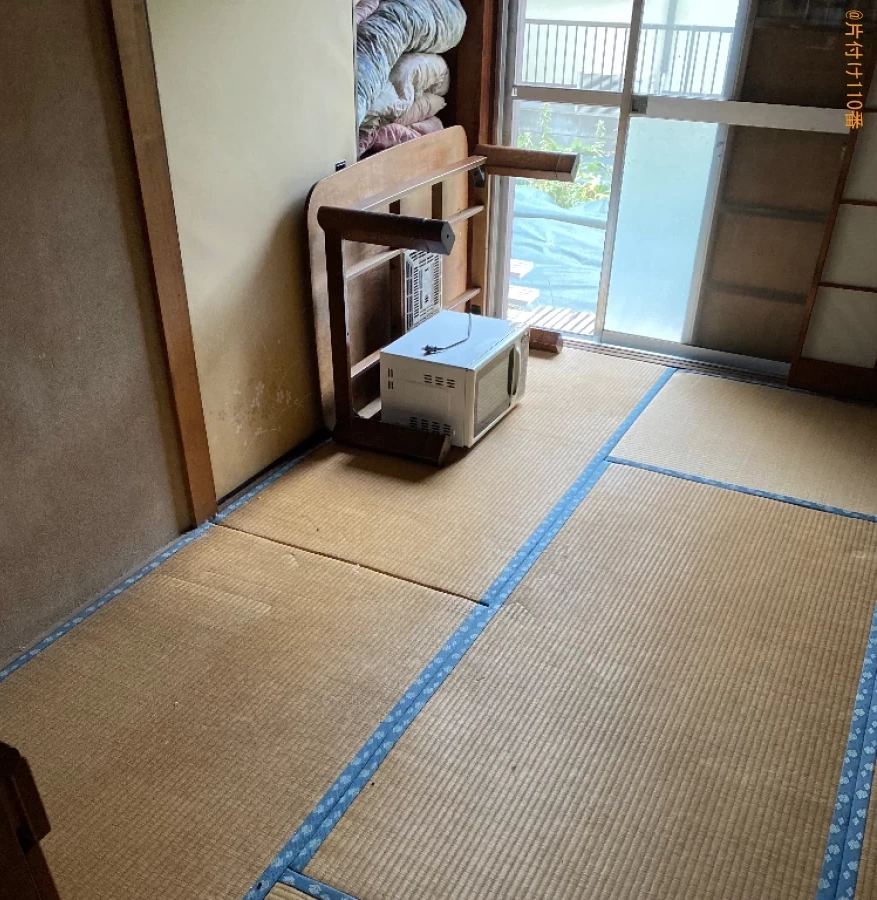 【横浜市金沢区】スタンドミラー、タンス、折り畳みベッド等の回収